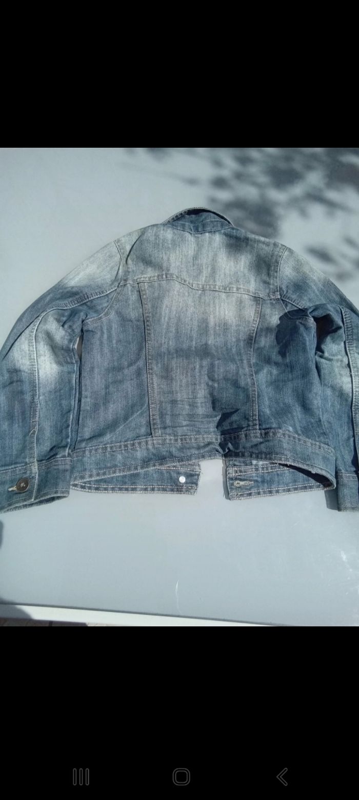 Veste en jean's bleue/ Gémo - photo numéro 4