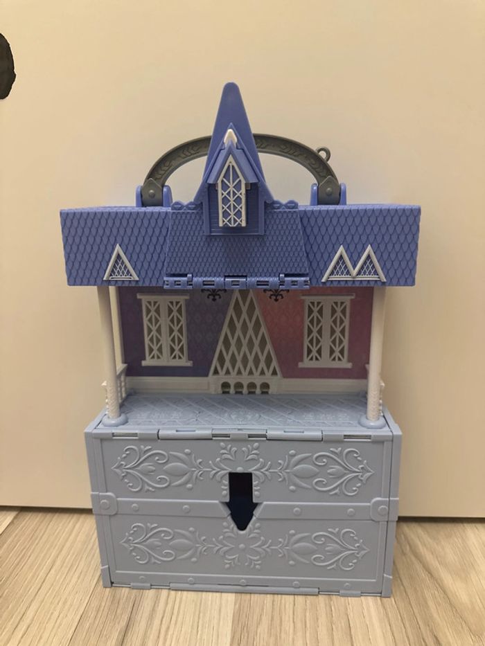 Style polly pocket château reine des neiges - photo numéro 7