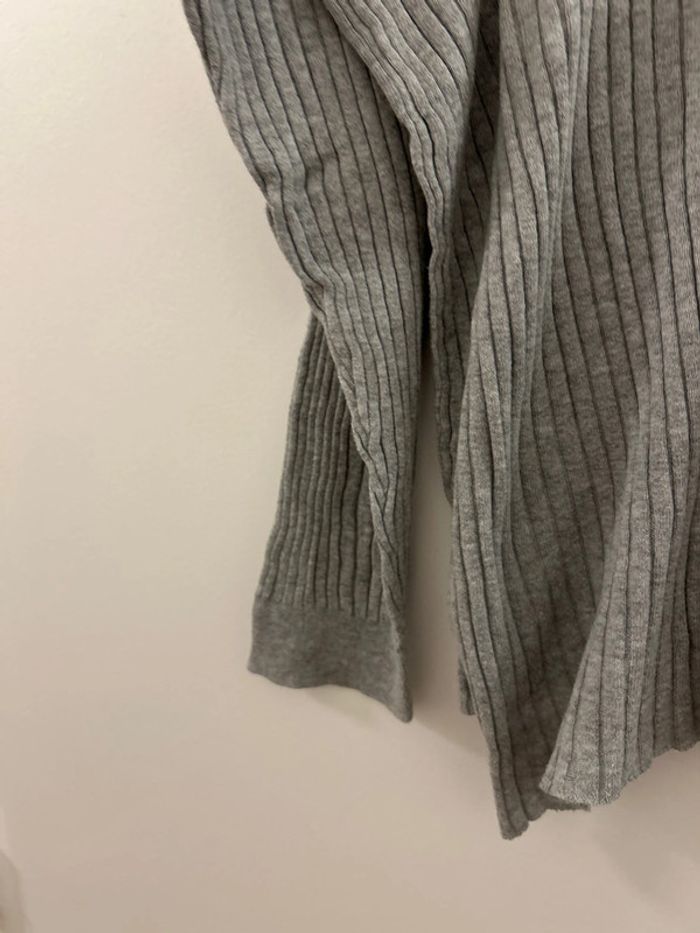 Pull fin gris Monoprix T Large - photo numéro 10