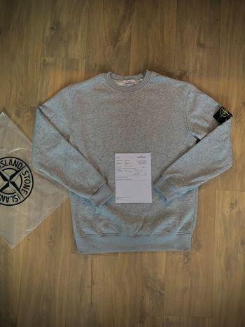 Pull Stone Island gris taille L