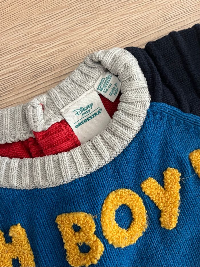 Pull Mickey bébé - photo numéro 2
