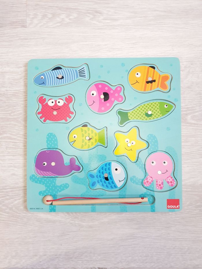 Puzzle magnétique "Pêche à la ligne" - Goula