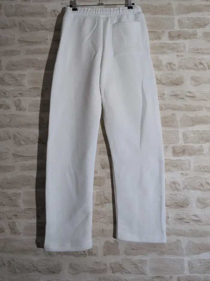 Jogging blanc Bershka – NEUF avec étiquette Taille S - photo numéro 4