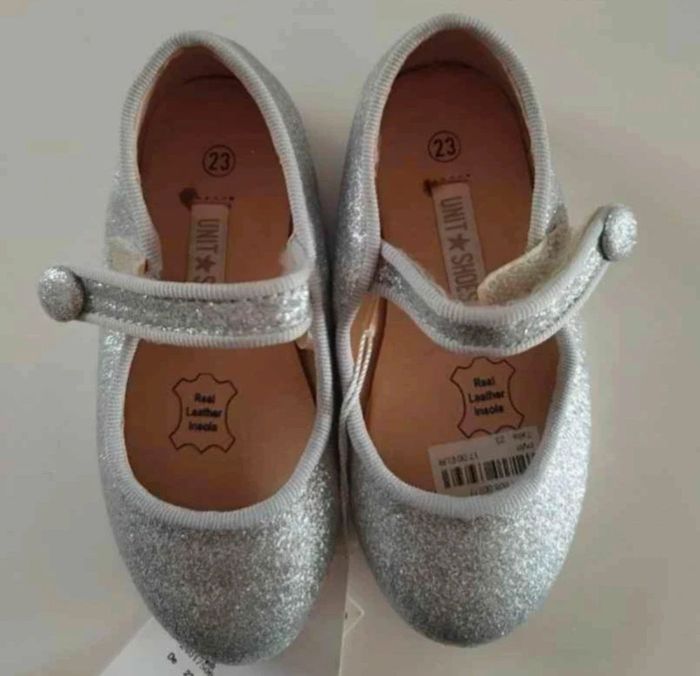 Ballerines pailletées argentées neuves - photo numéro 7