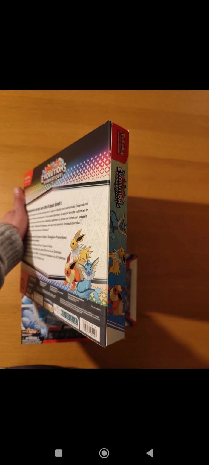 Lot Items cartes Pokémon poster évolutions Prismatiques EV8.5 booster EV1 starters deck amphinobi - photo numéro 4