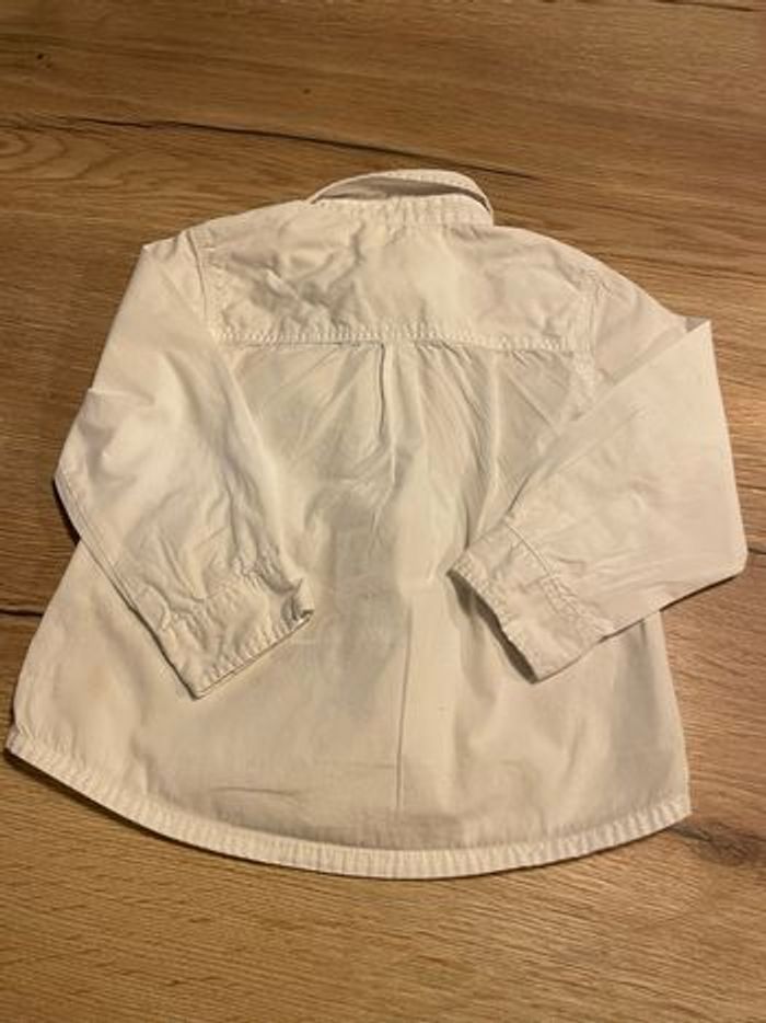 2 chemises blanches manches longues 3 ans - photo numéro 4