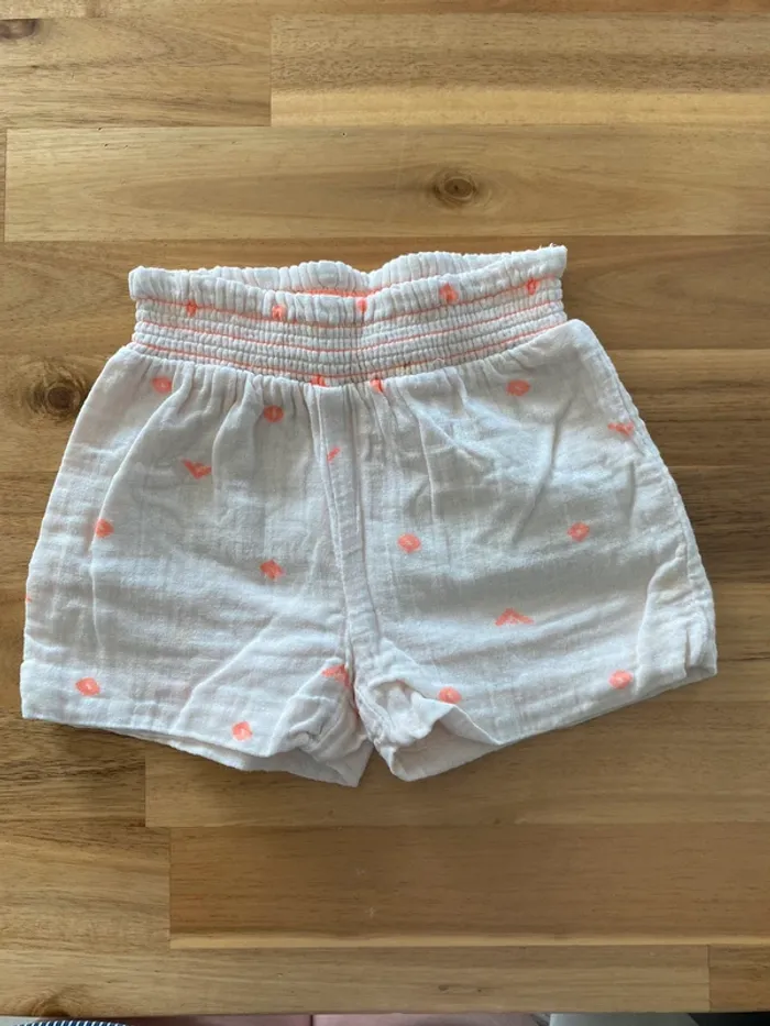 Short lulu castagnette rose saumon