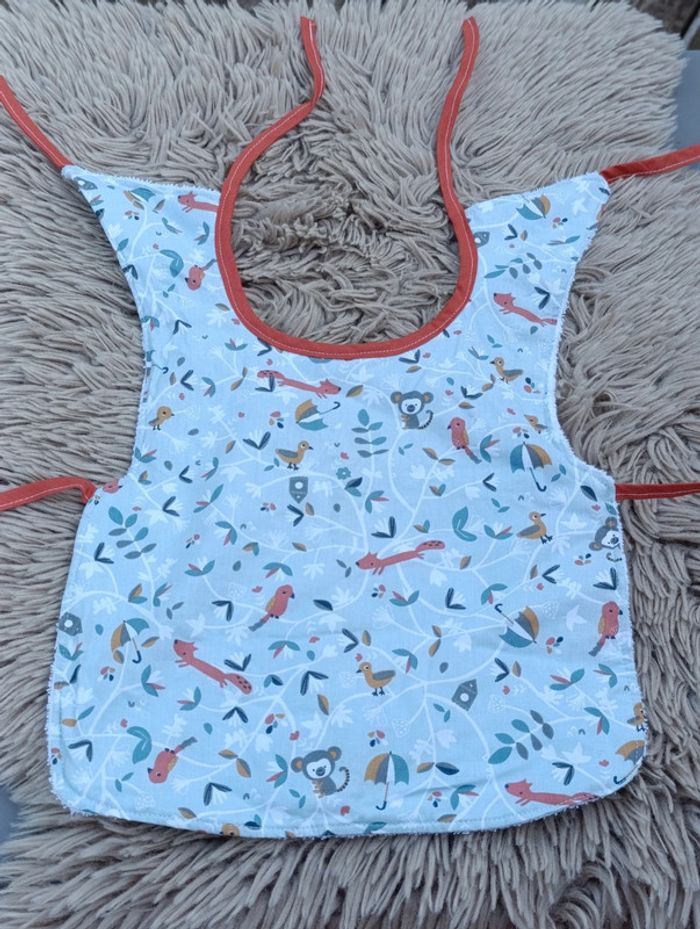 Bavoir tablier artisanale - photo numéro 1