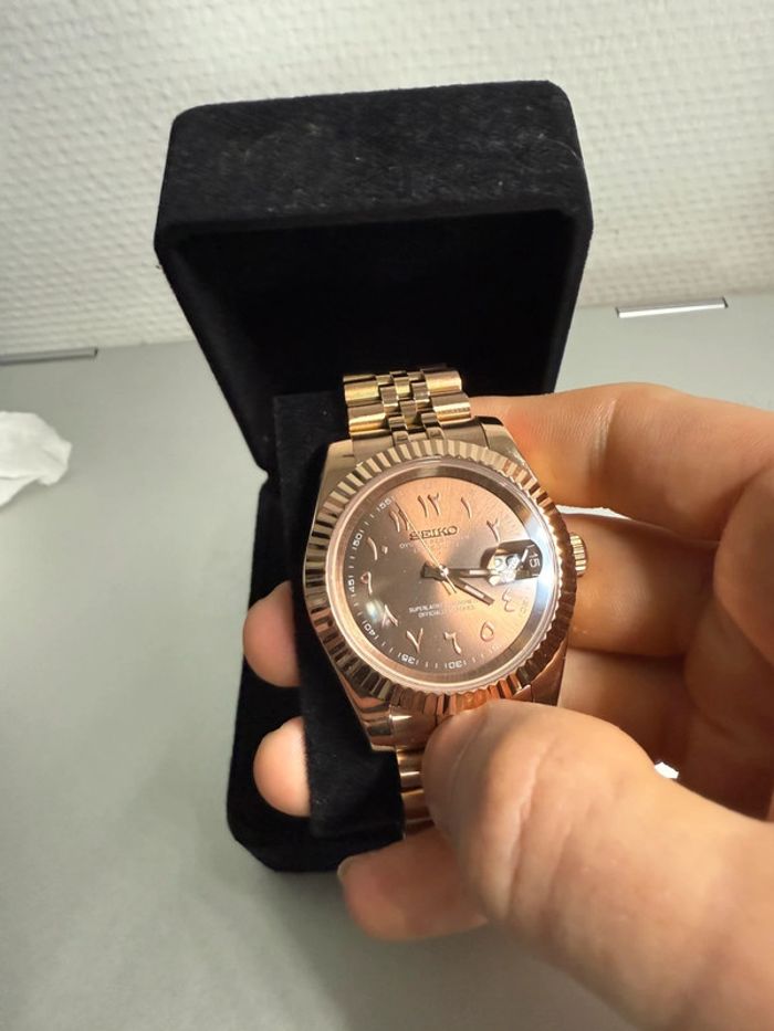 Montre seiko mod sur mesure - photo numéro 5