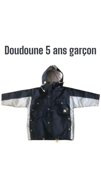 Doudoune 5 ans garçon 👦