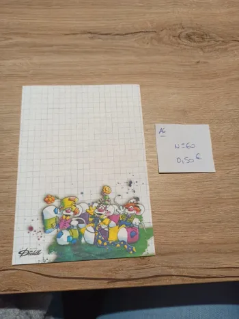 Feuille Diddl A6 60 0,50€