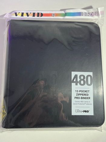Binder Noir 480 ZIP Ultra PRO