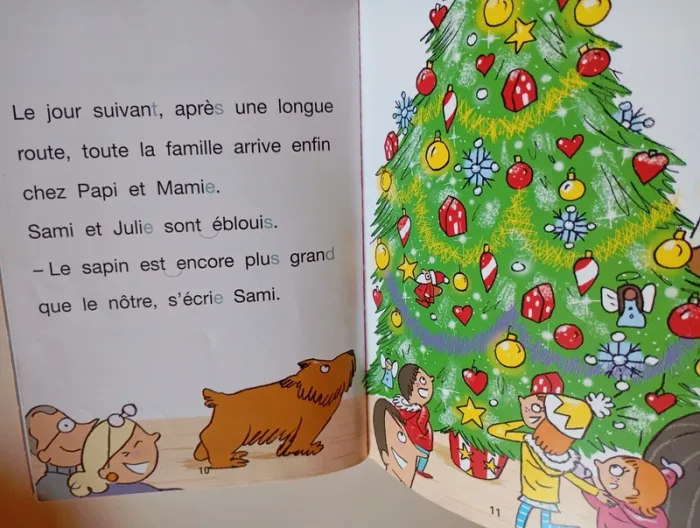 Sami et Julie : la veillée de Noël - fin CP - photo numéro 5