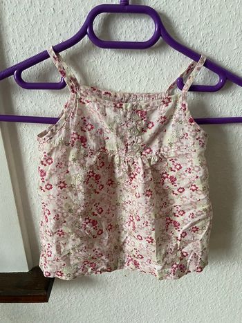 Robe courte fleurie 