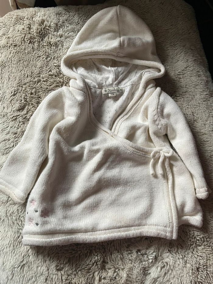 Gilet épais beige