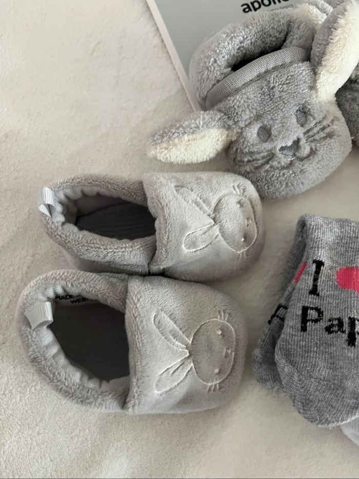 Lot de chaussons - bébé - photo numéro 4