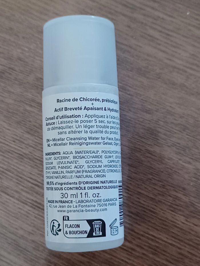 Eau micellaire Garancia format voyage - photo numéro 2