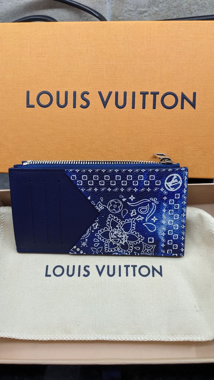 Porte carte louis Vuitton bandana - photo numéro 6