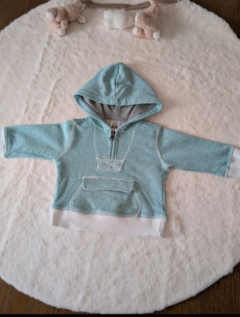 Sweat capuche Zara 6 mois