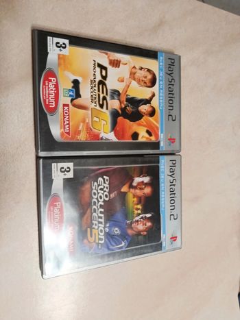 PES 5 et PES 6 pour ps2