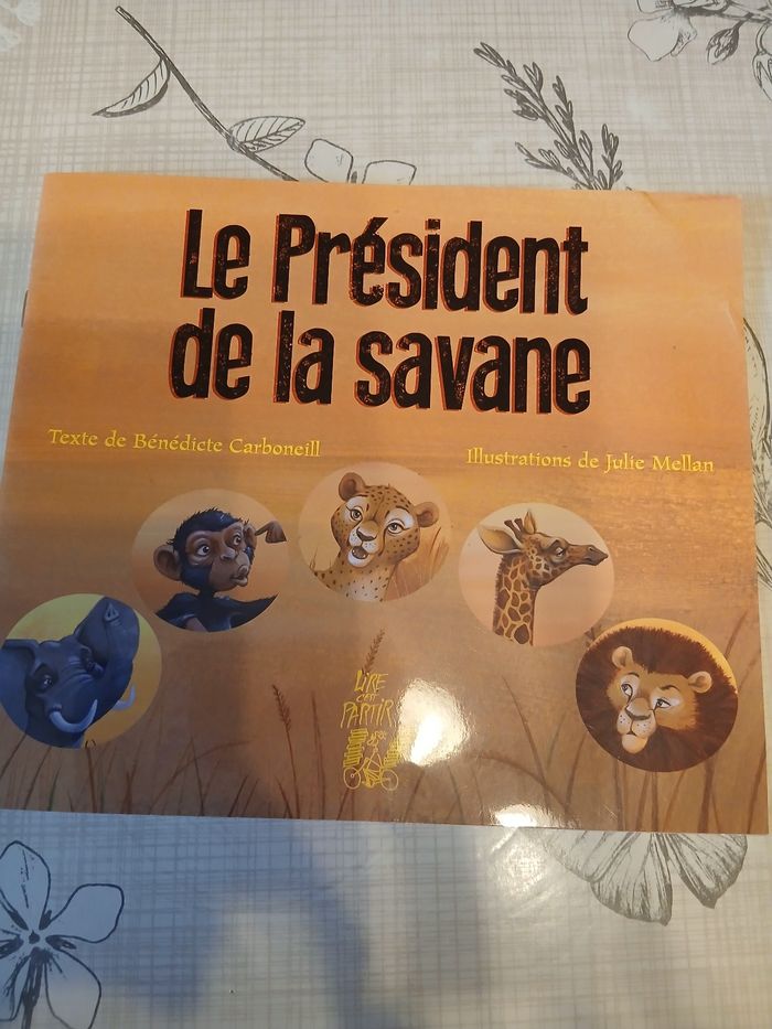 Livre le président de la savane