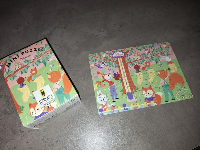 Mini puzzle Kermesse 20 pièces Pirouette Cacahouete NEUF