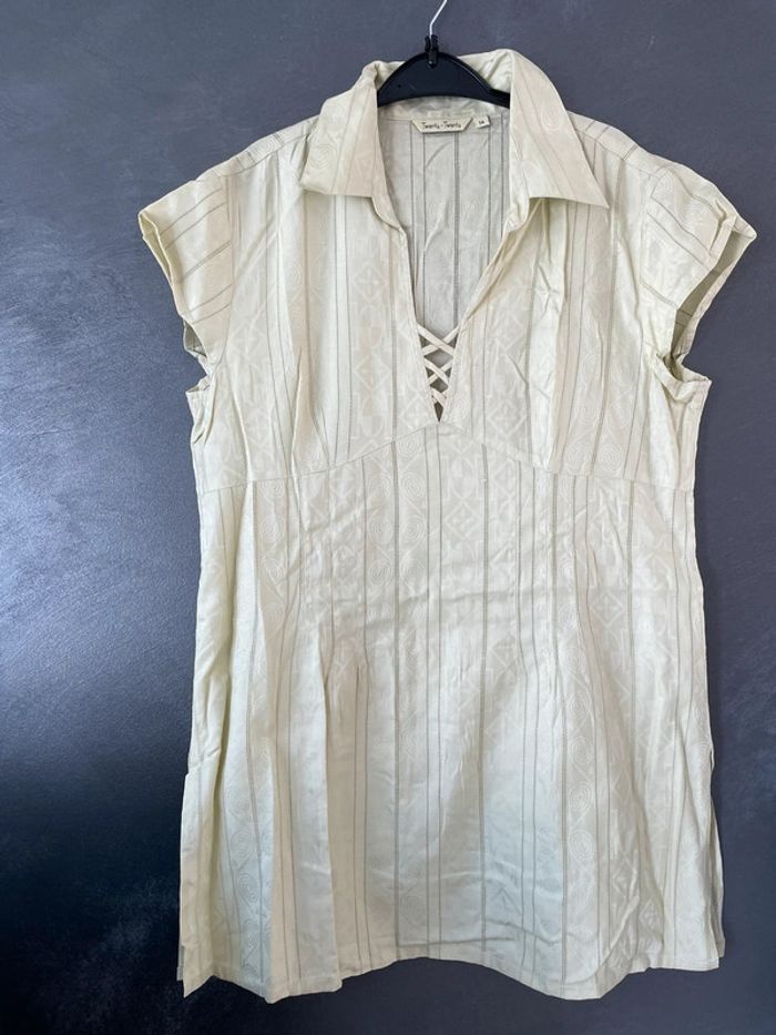 Blouse longue manche courte - photo numéro 4