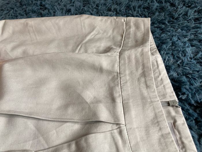 Jupe Droite (crayon courte) Cyrillus T.44 beige - photo numéro 3