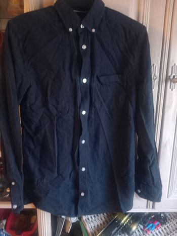 Chemise bleu marine taille XS Kiabi 