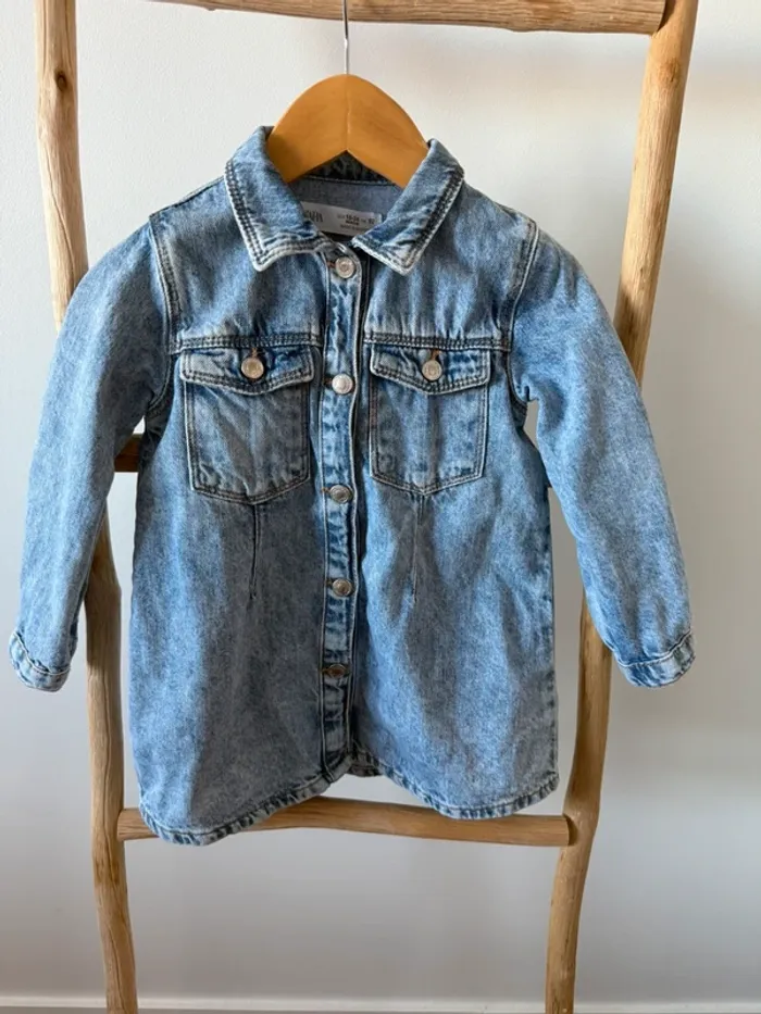 Robe en jean Zara