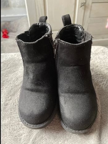 Bottine petite fille noir pointure 23