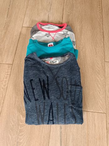 Lot t-shirt manches longues