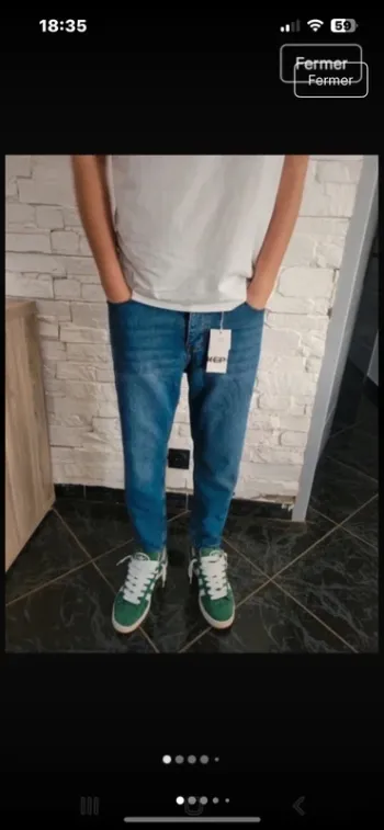 Lot de jeans neufs toutes tailles