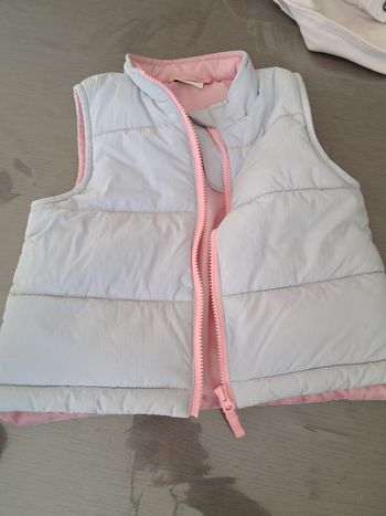 Doudoune bleu pastel