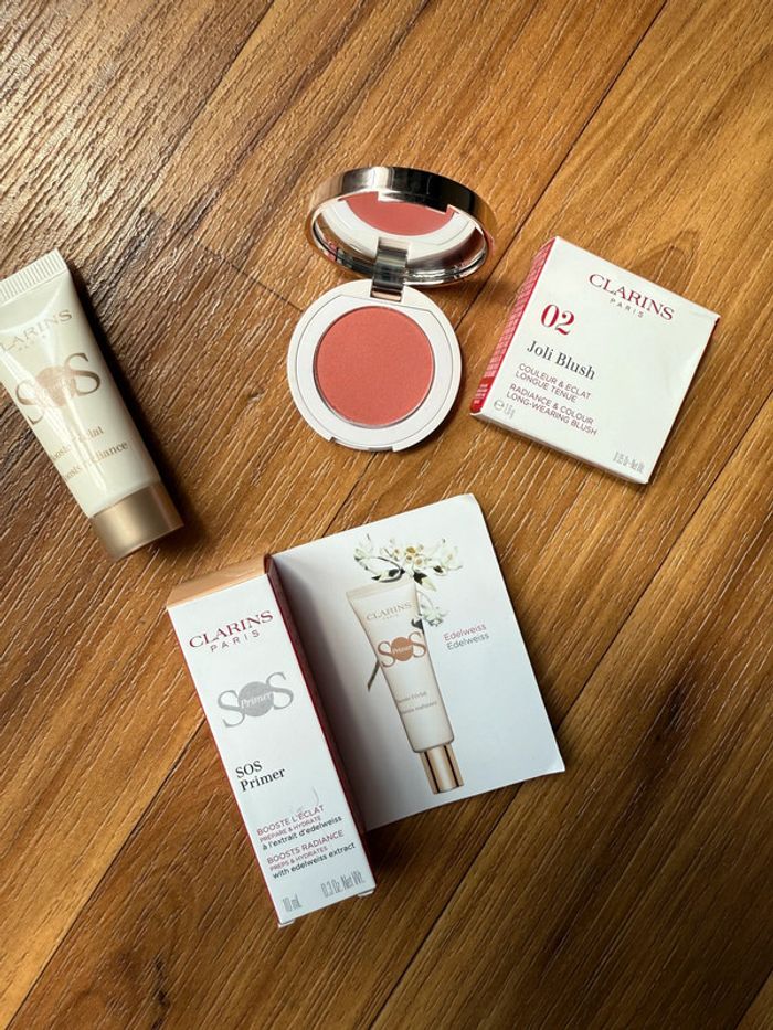 Clarins blush et sos primer