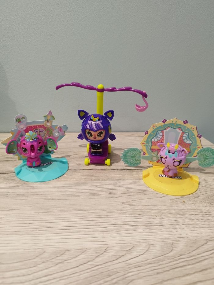 Lot zoobles avec présentoir