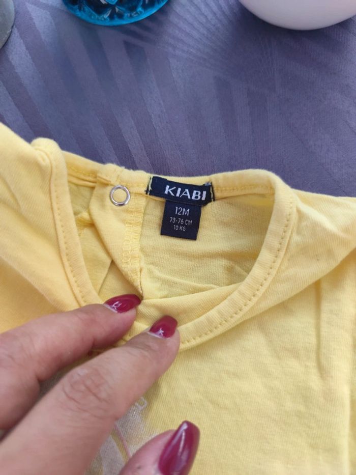 Tee shirt jaune - photo numéro 3