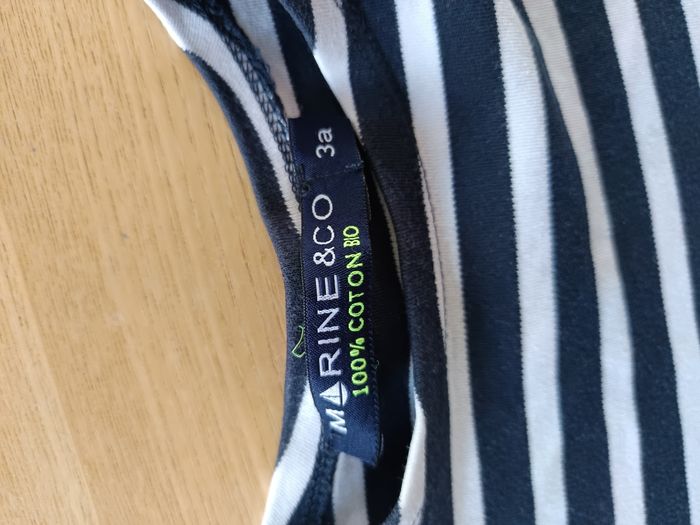 Marinière Marine & Co 3 ans - photo numéro 2