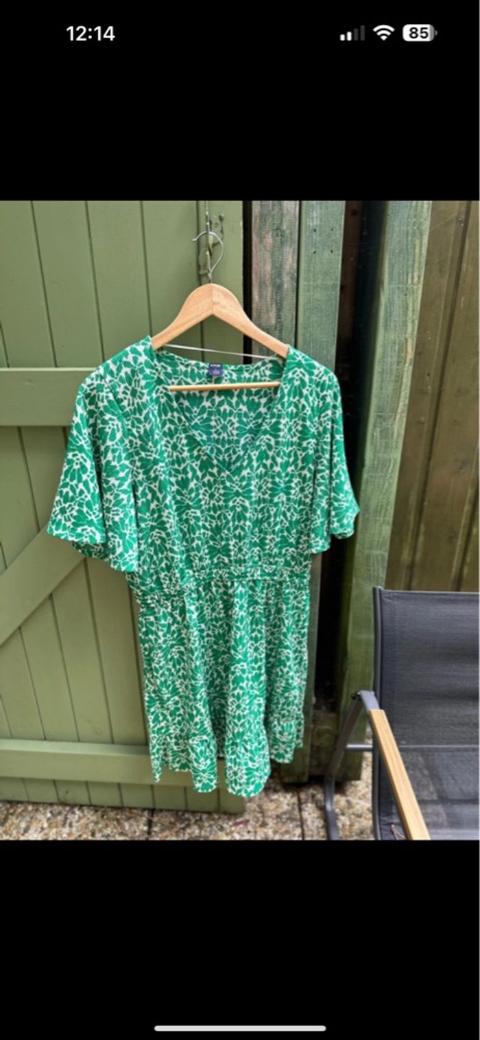 Robe verte Kiabi - photo numéro 4