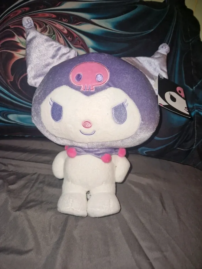 Peluche kuromi - photo numéro 2