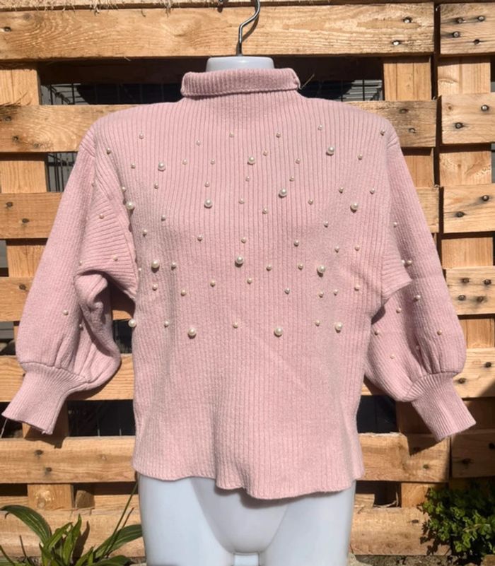 Pull Shein rose taille S  Moderne et confortable