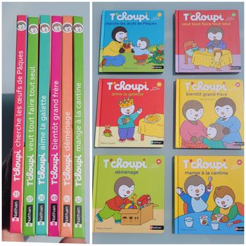 6 livres T'choupi à lire à écouter : 35, 37, 38, 49, 50, 52