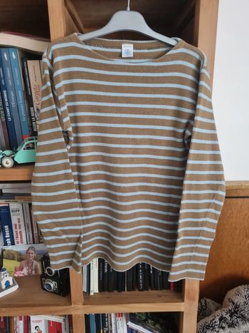 T shirt marinière Petit Bateau taille 12 ans