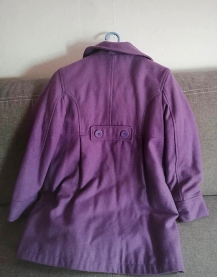 Manteau chic en laine taille 12 ans - photo numéro 5