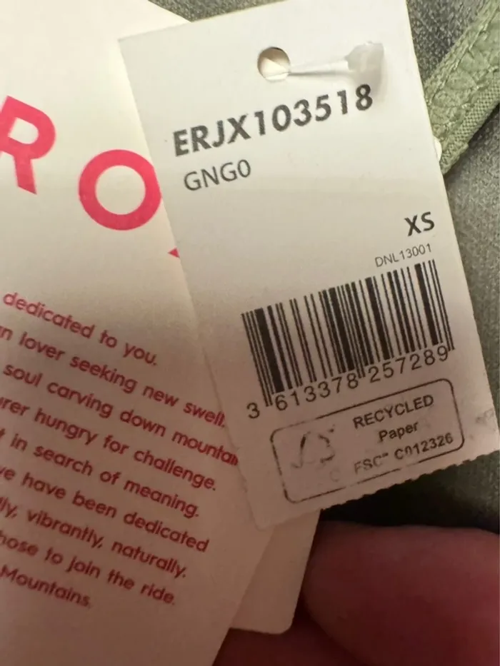 Maillot de bain Roxy une pièce vert taille XS neuf avec étiquette - photo numéro 8