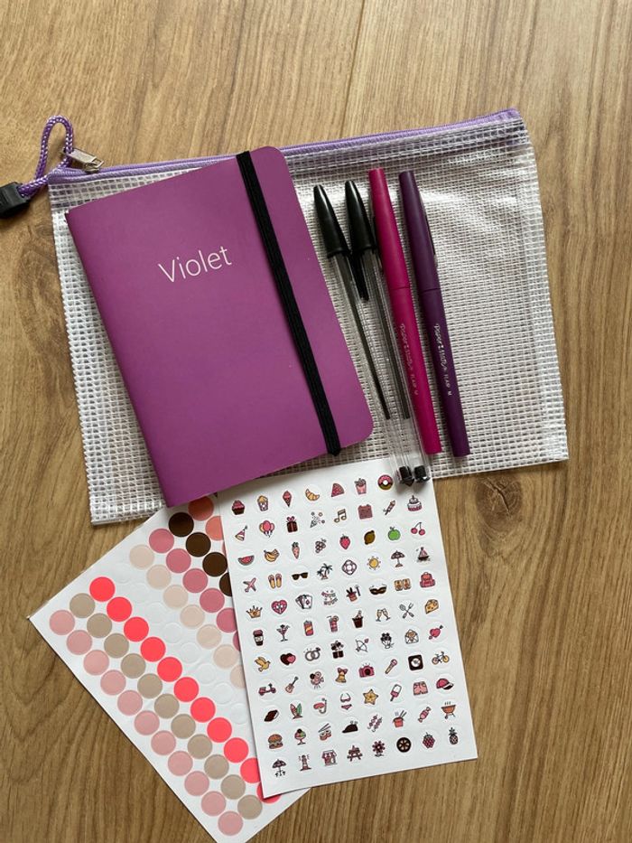Kit rentrée violet