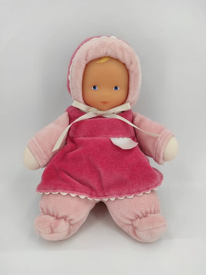 Doudou Poupée Hochet Corolle Framboise 2003
