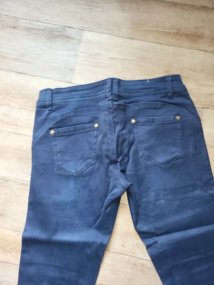 Jeans marine femme - photo numéro 7