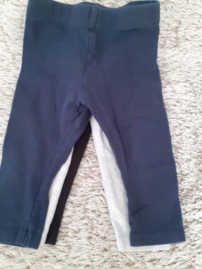 Lot de 5 leggings 6/9 mois - photo numéro 6
