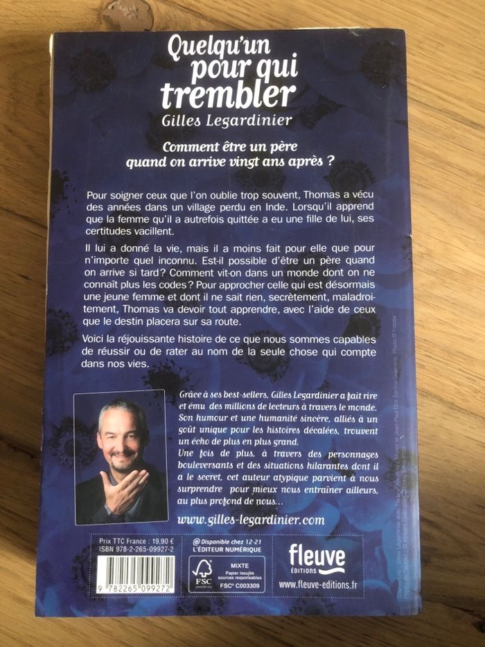 Quelqu’un pour qui temblor - Gilles Legardinier - photo numéro 2